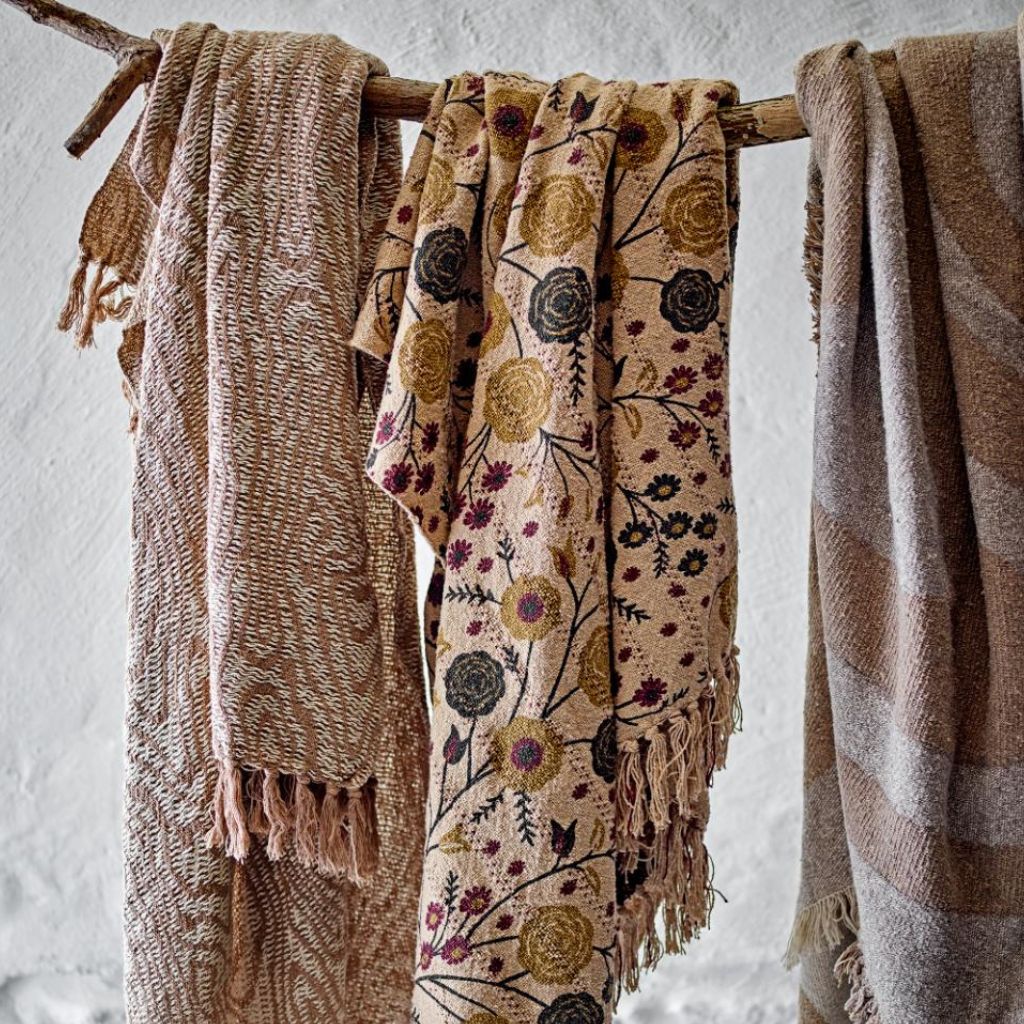 Natural Eydis Throw