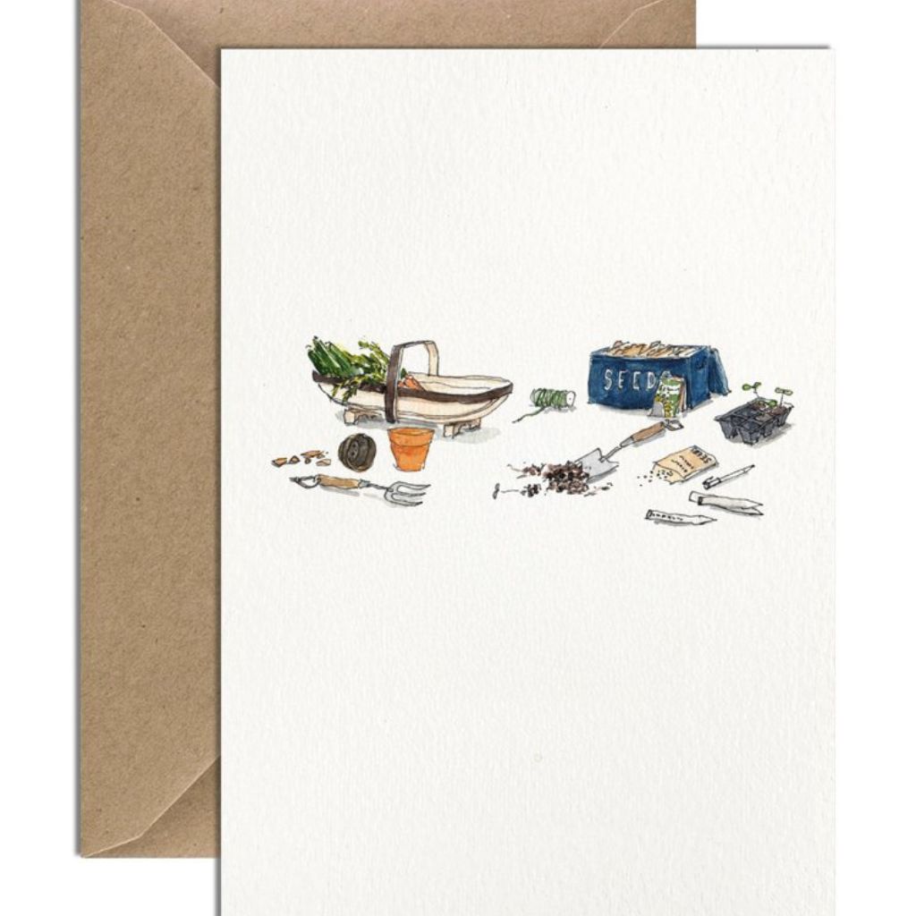 Gardening Greeting Card