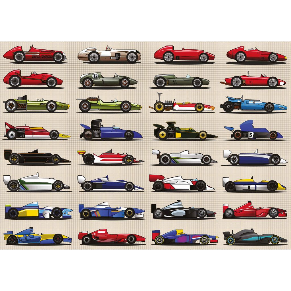 Grand Prix Cars Puzzle