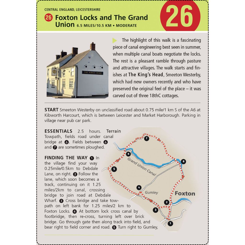 Foxton Locks, Great Pub, Great Walks