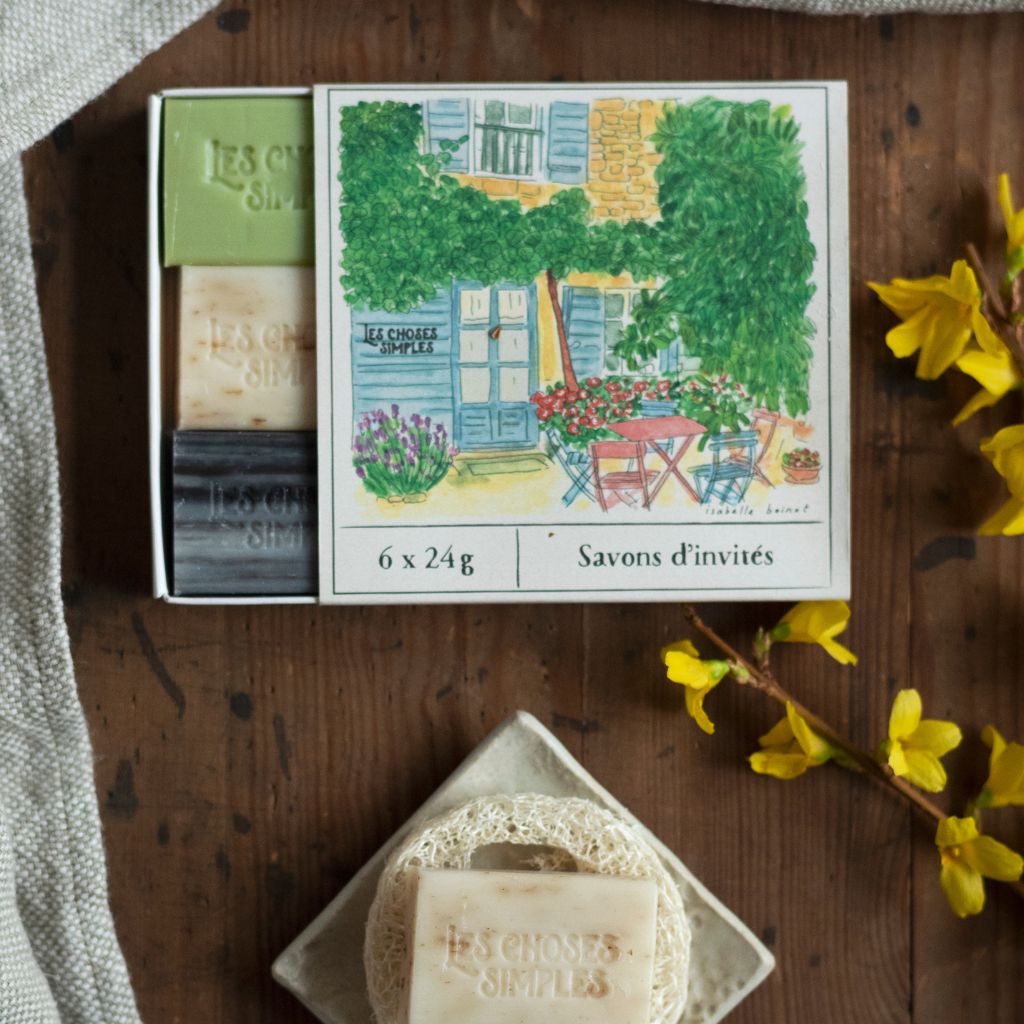 Box of Guest Soaps - Lavender,Verbena,Honey