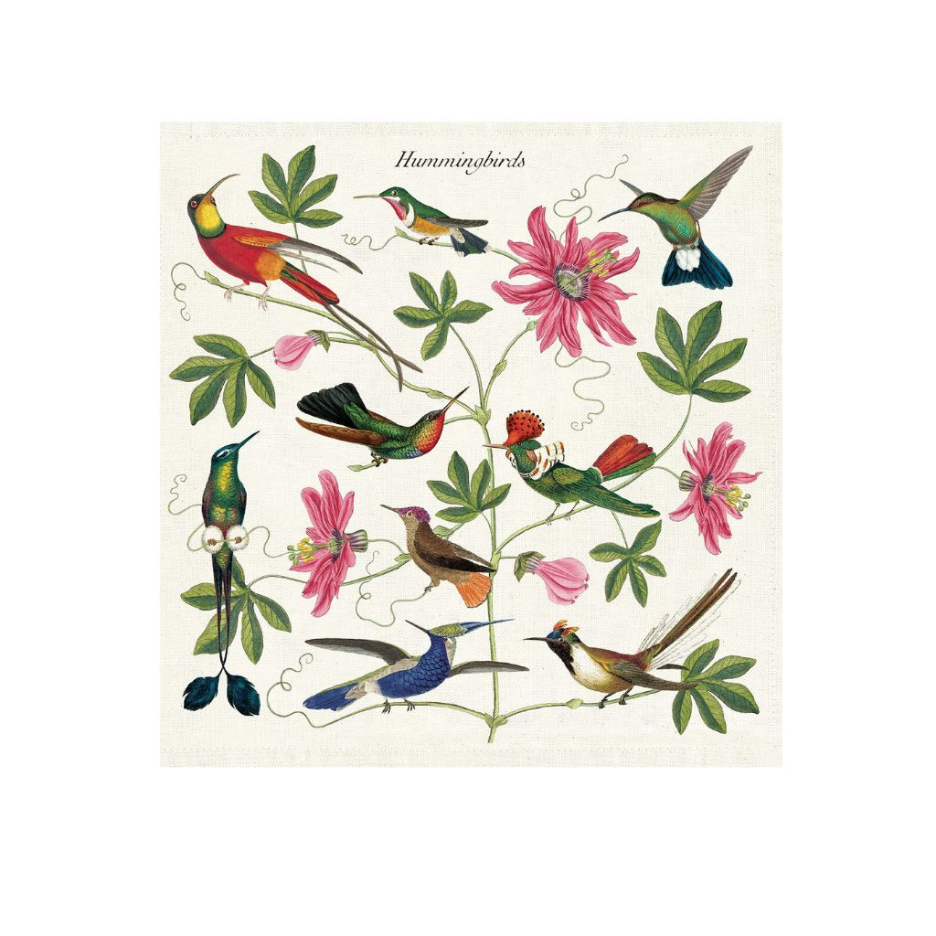 Hummingbird napkins