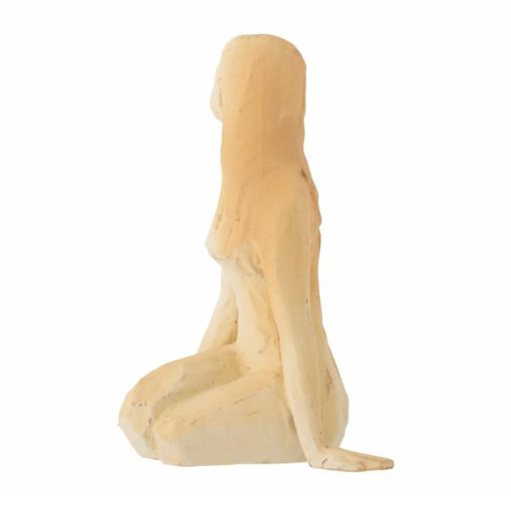 Nude figure on a white background