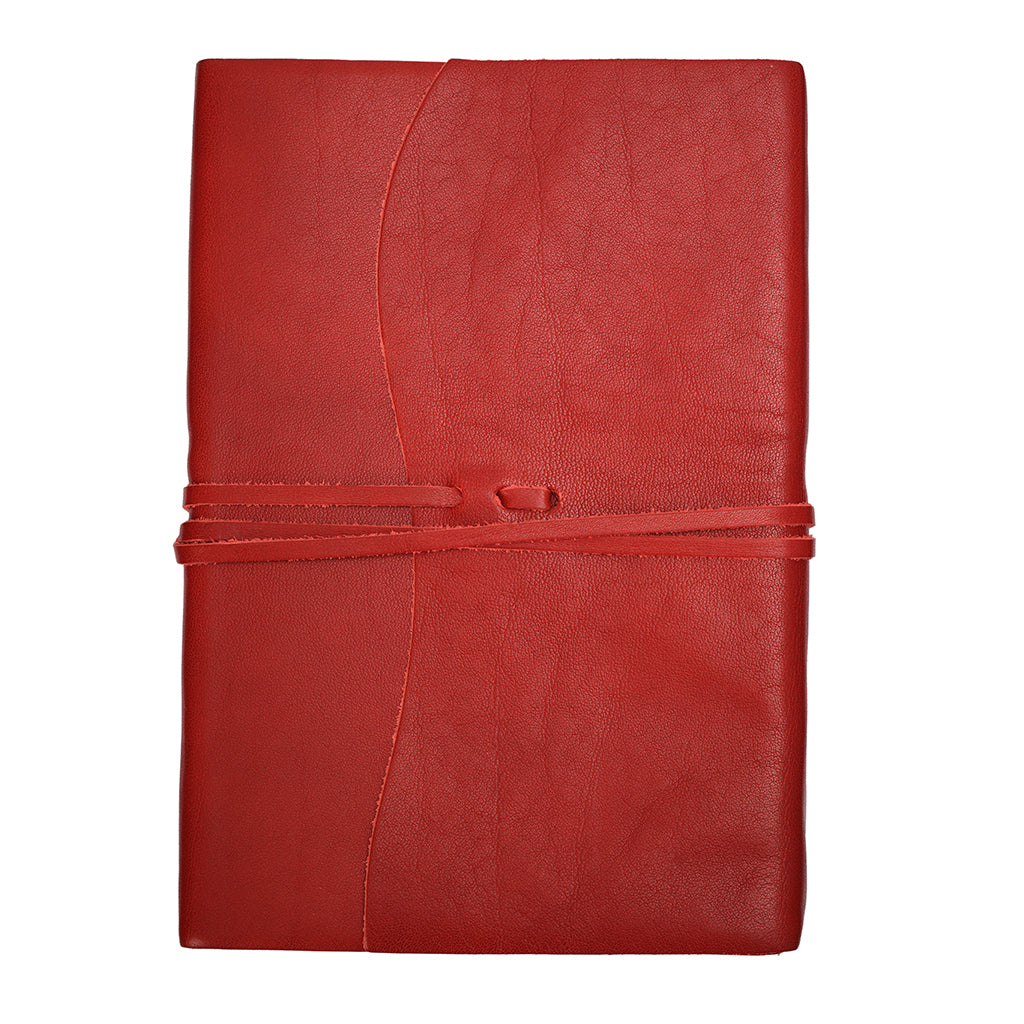 Leather Journal - Red