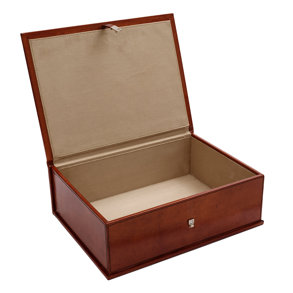 Leather Box File