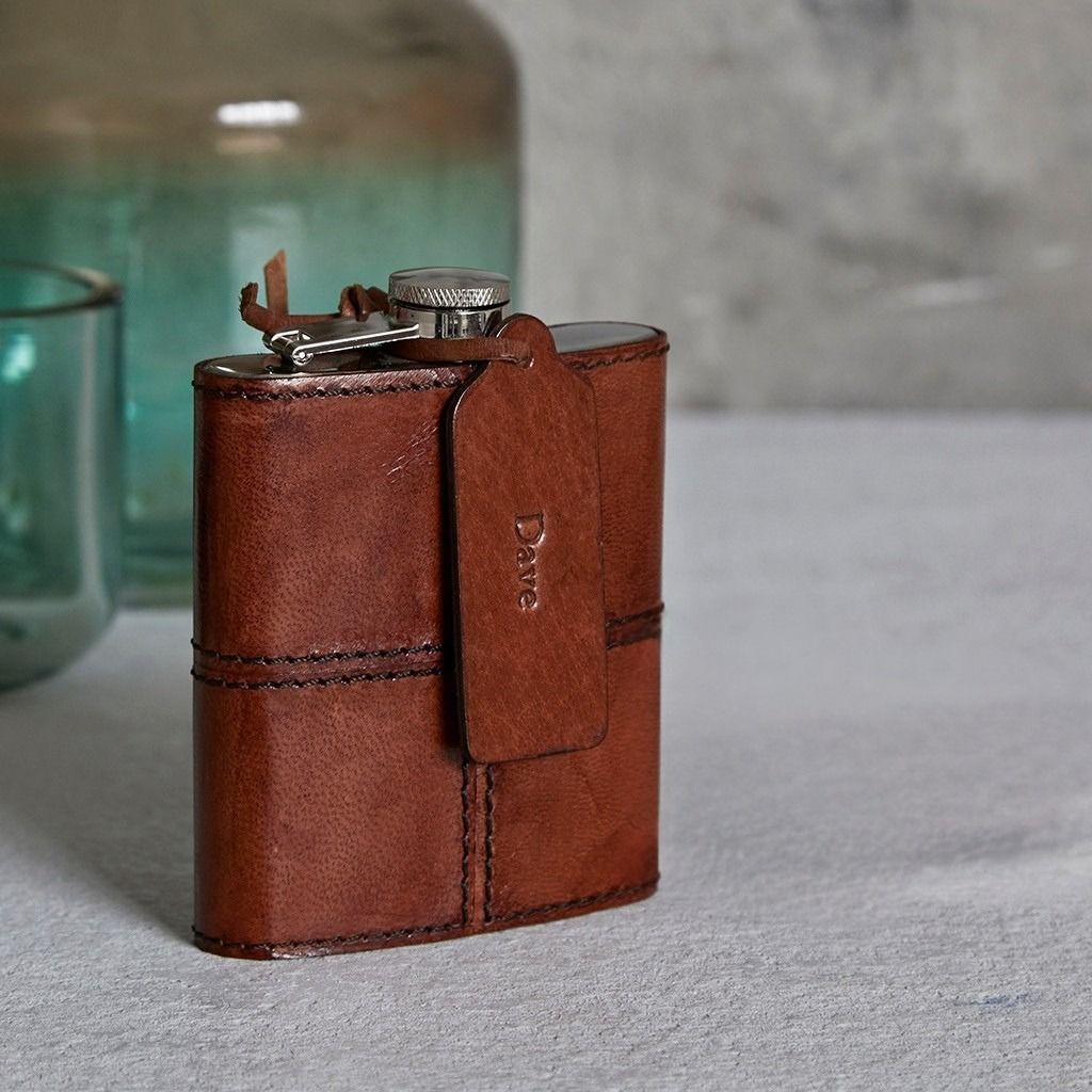 Leather Hip Flask