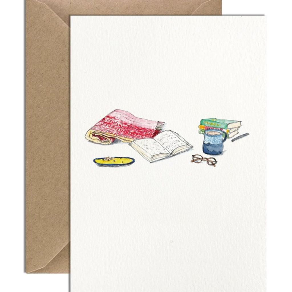 Reading Greeting Card