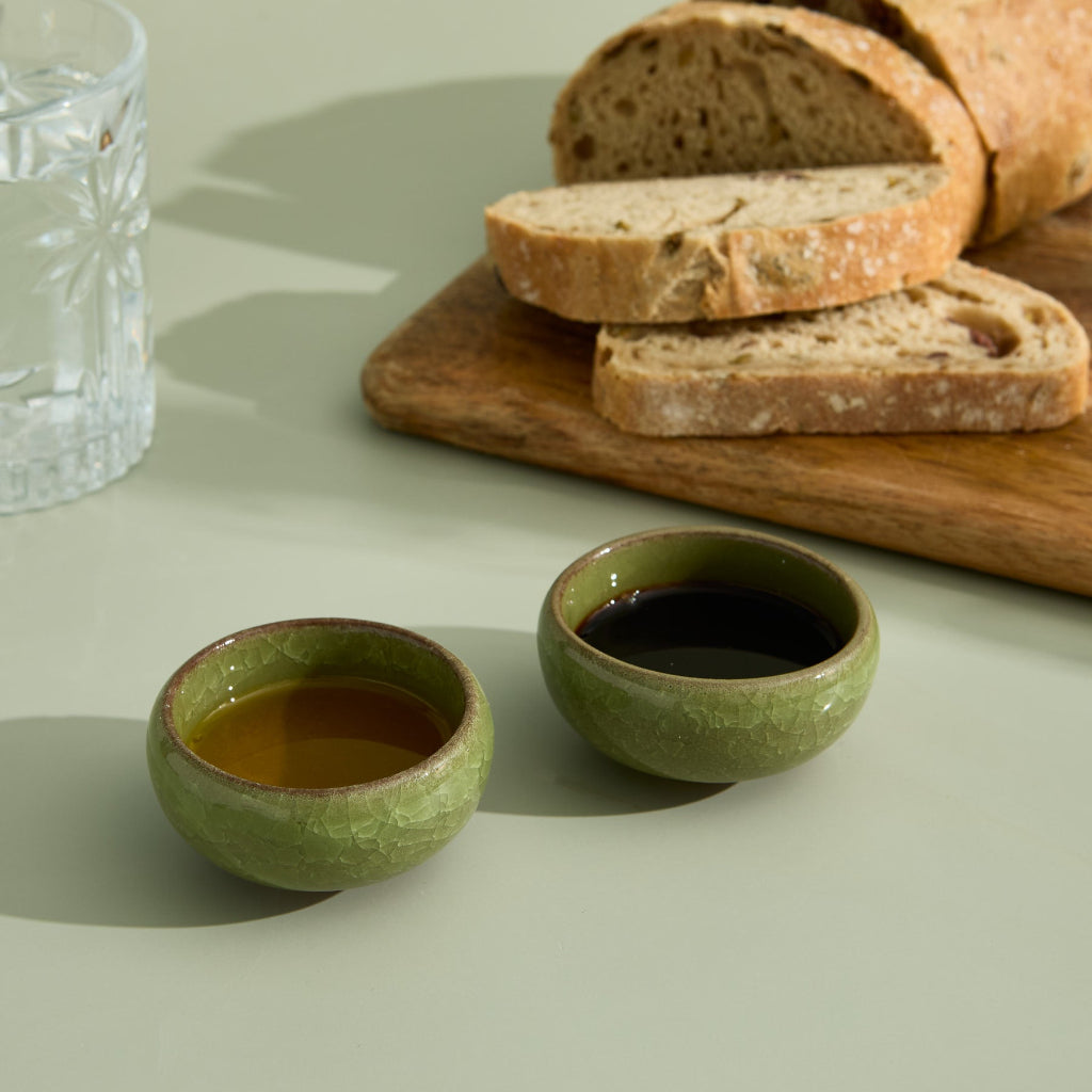 Repurpose tea light holder - green