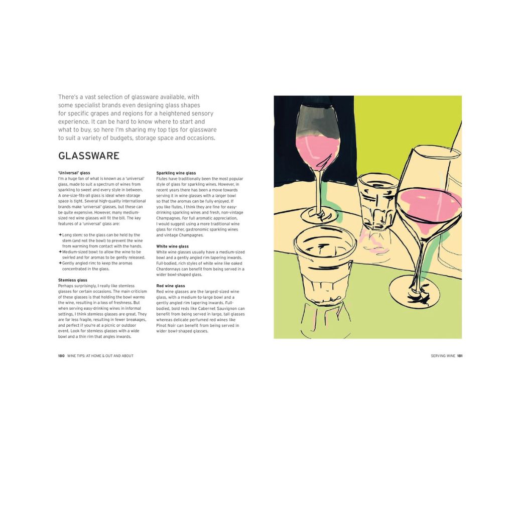 Page on glassware