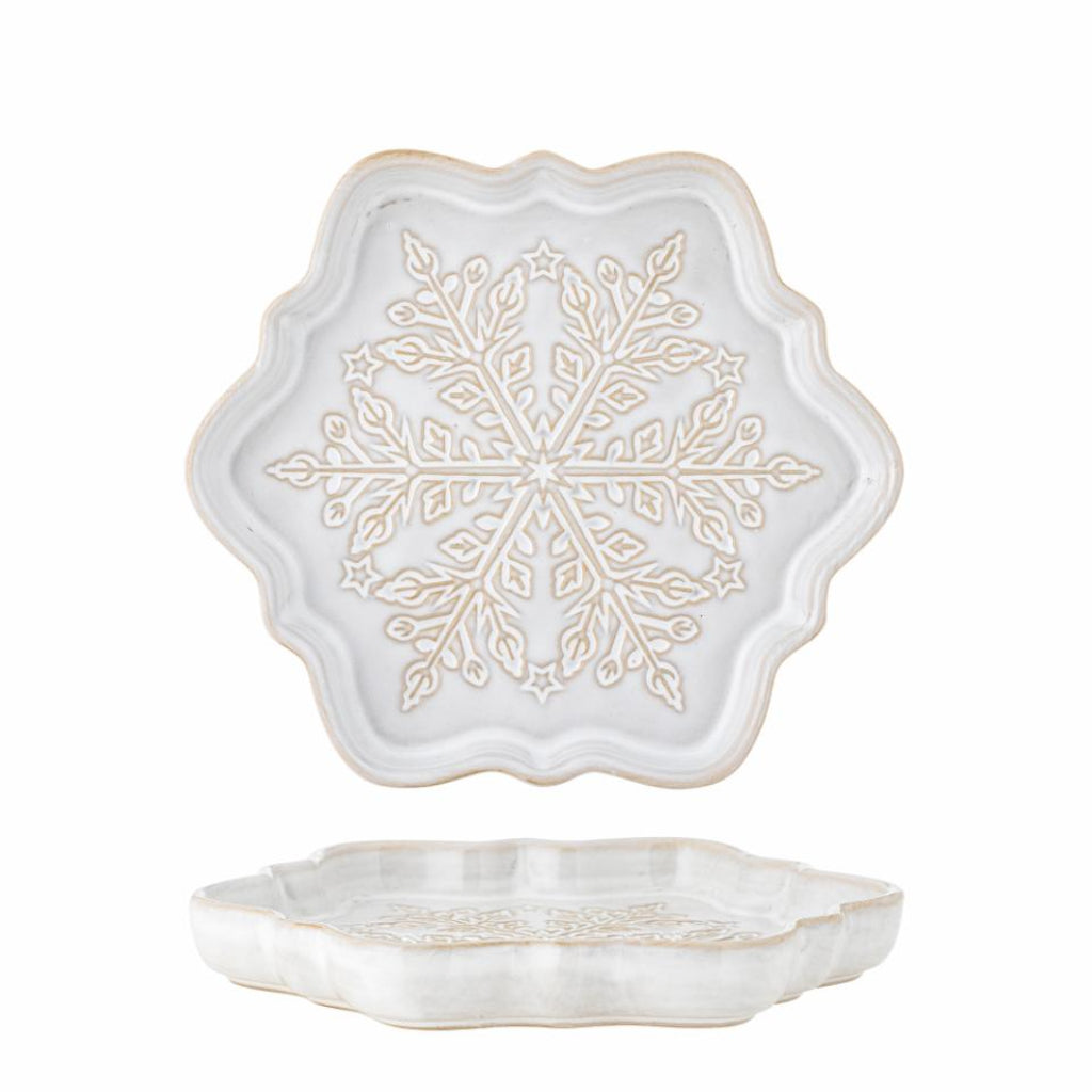 White Serving Plate