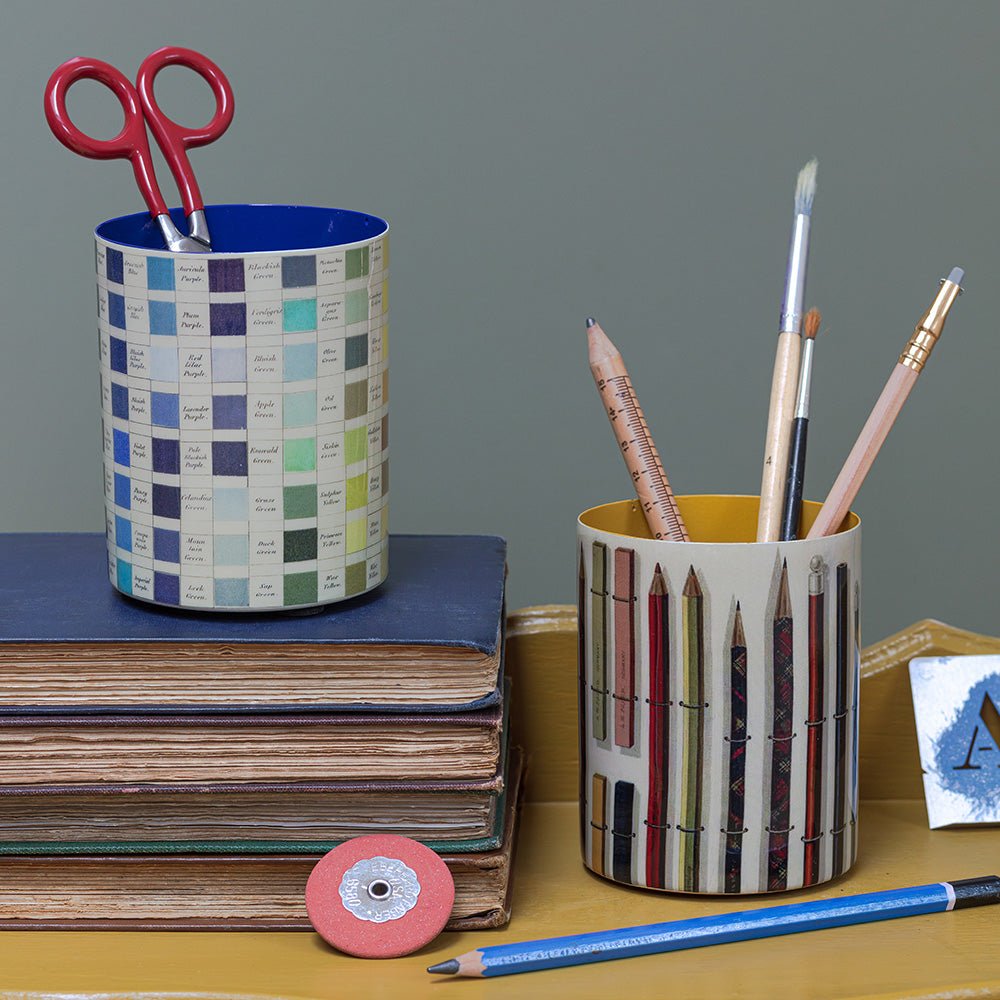 Enamel Pen Pot - Werner's Nomenculture of Colours - Life of Riley