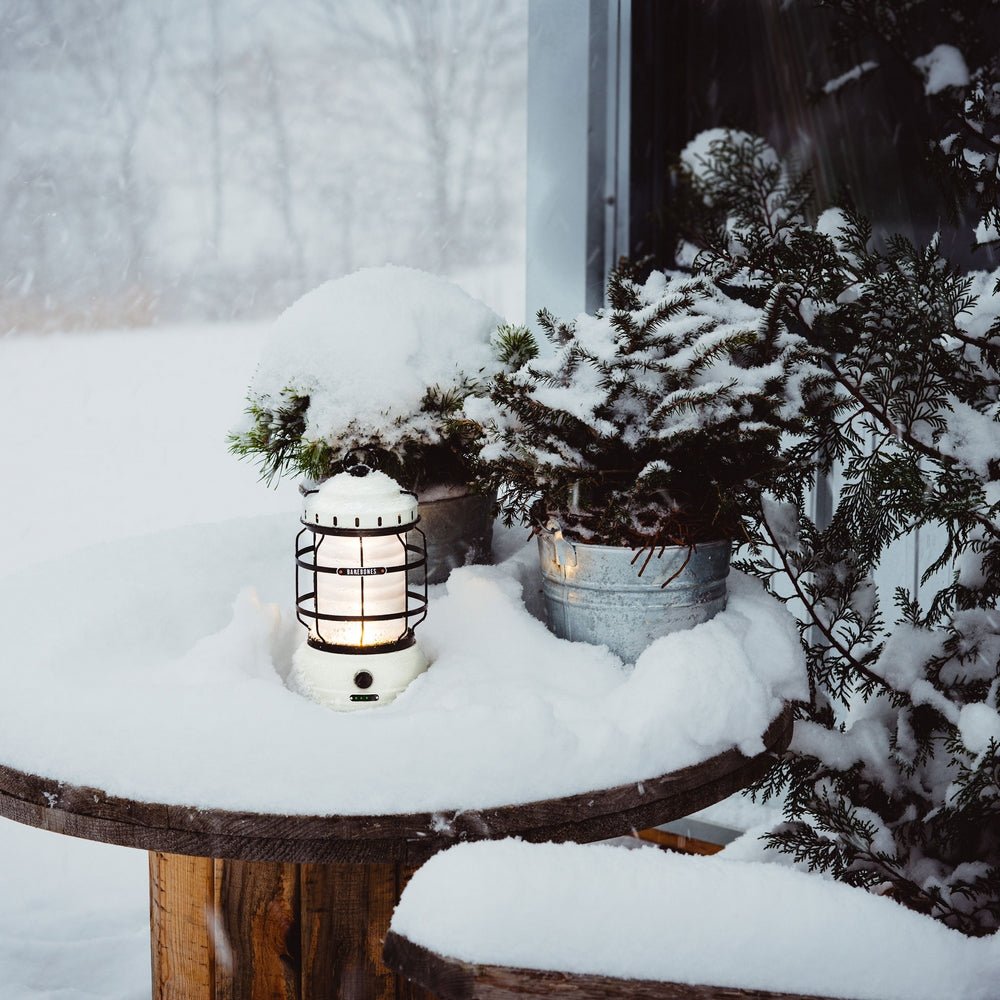 Forest LED Portable Lantern - Vintage White - Life of Riley