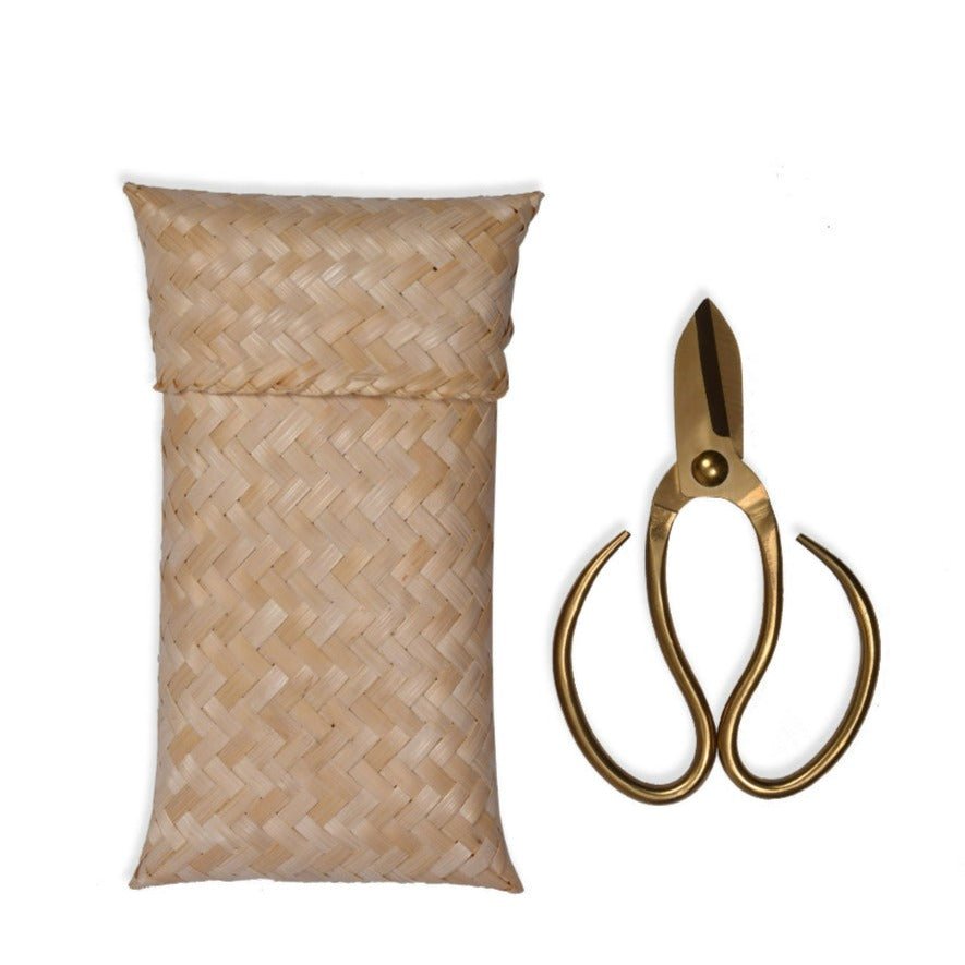 Garden Scissors In A Bamboo Bag - Life of Riley