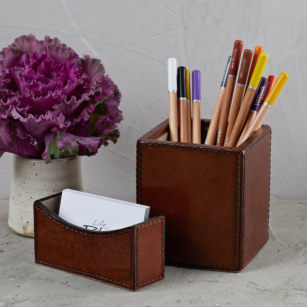 Leather Desk Set Mini - Life of Riley