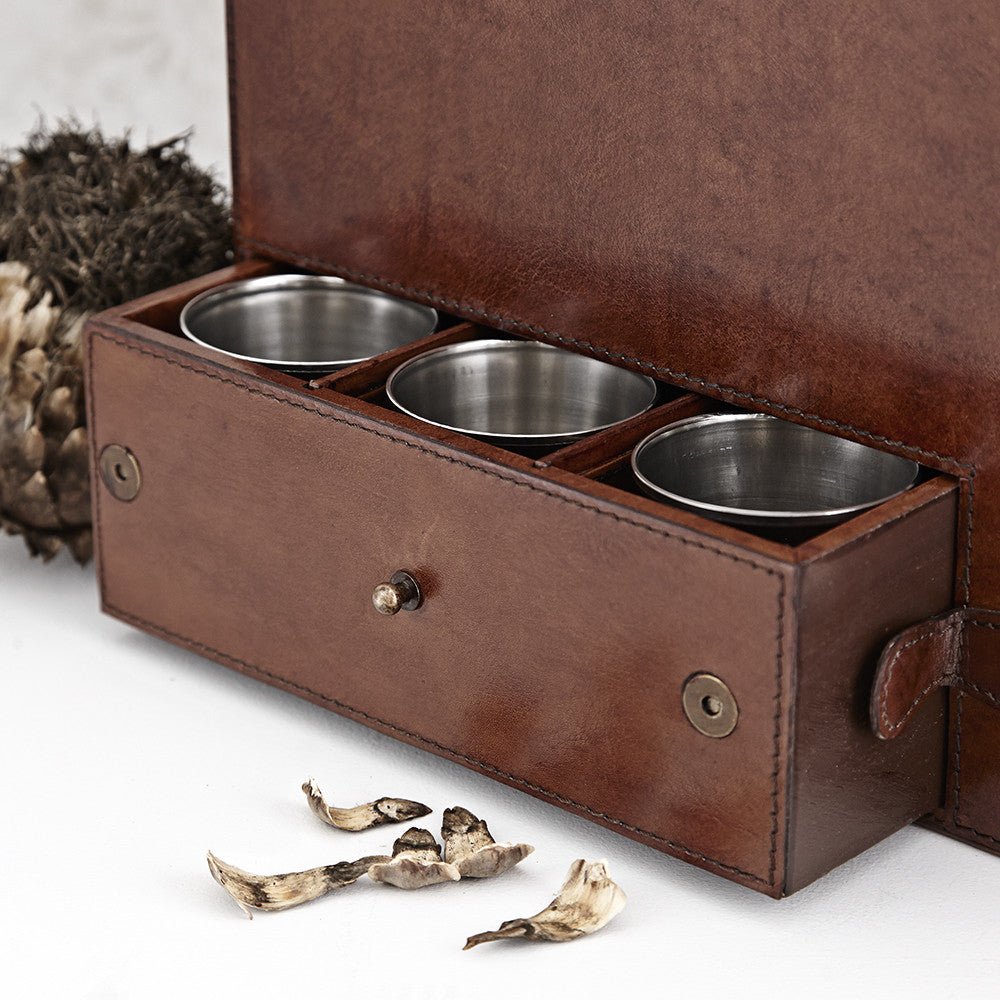 Leather Drinks Box - Life of Riley