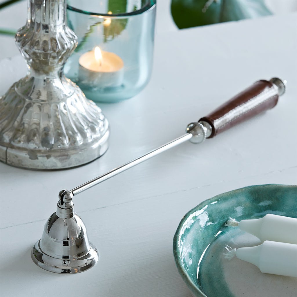 Leather Handled Candle Snuffer - Life of Riley