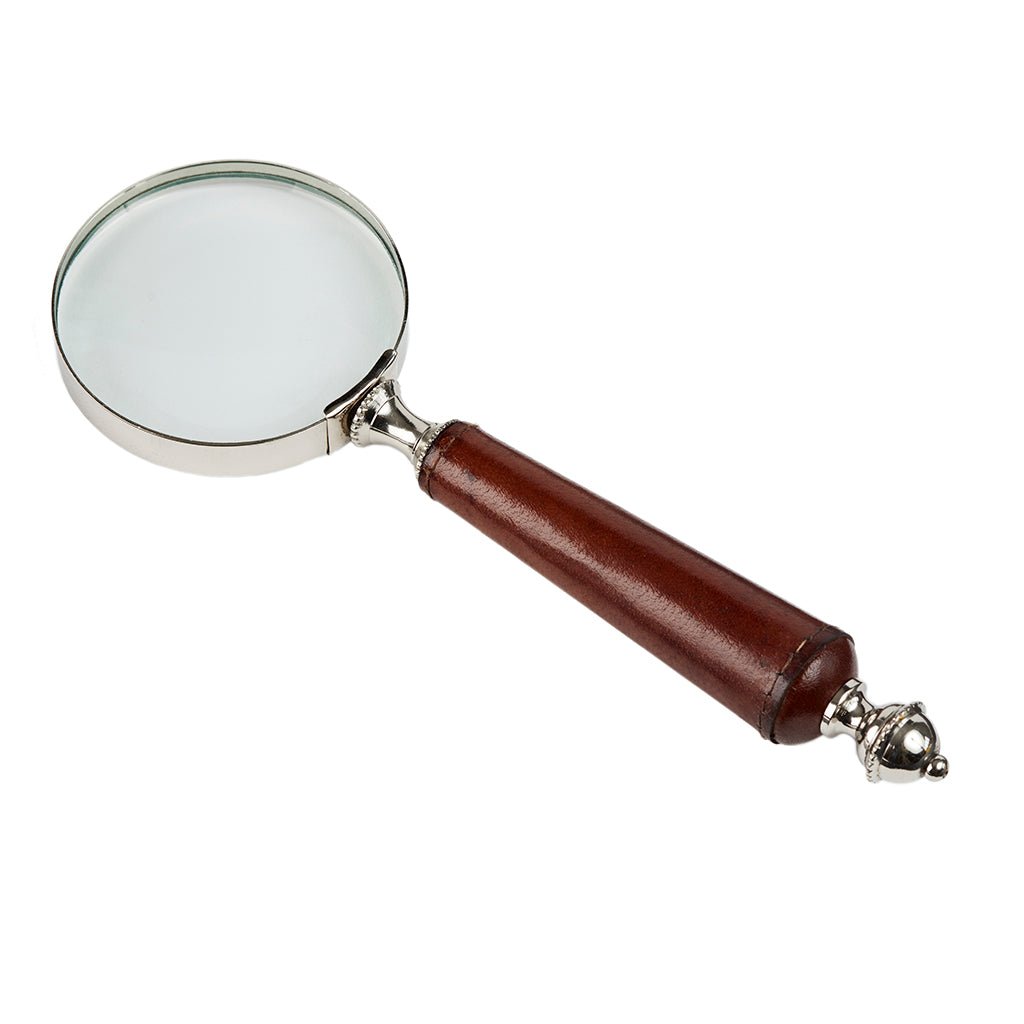 Leather Handled Magnifying Glass - Life of Riley