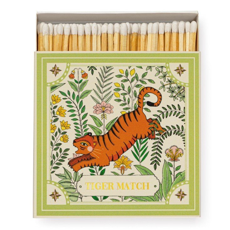 Luxury Matches - Green Tiger - Life of Riley