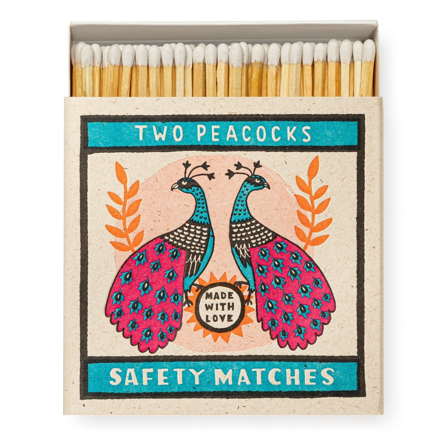 Luxury Matches - Two Peacocks - Life of Riley