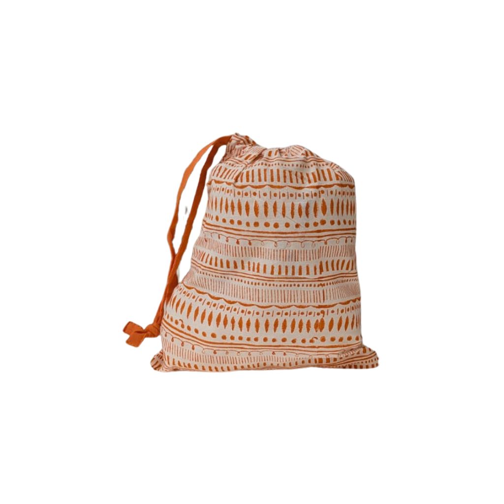 Cotton storage bag for set of three baubles