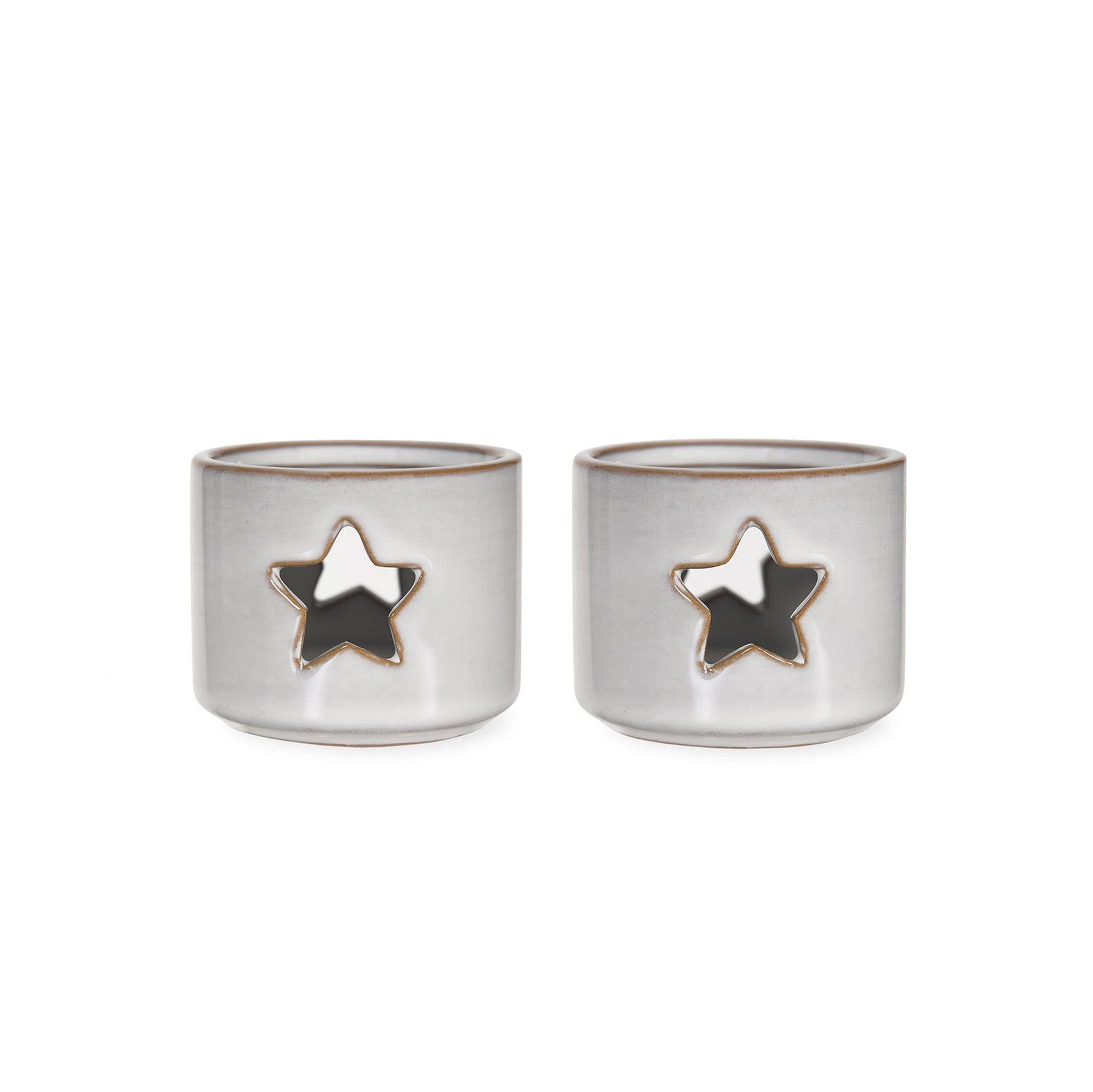 Star tea light holders