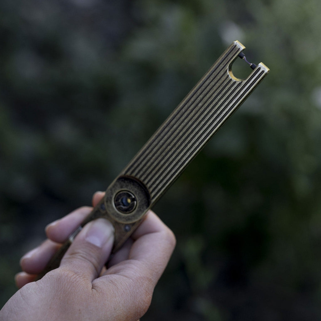 Pivot Arc Lighter - Brass - Life of Riley