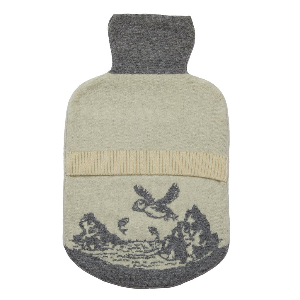 Puffin Design Hot Water Bottle - Life of Riley