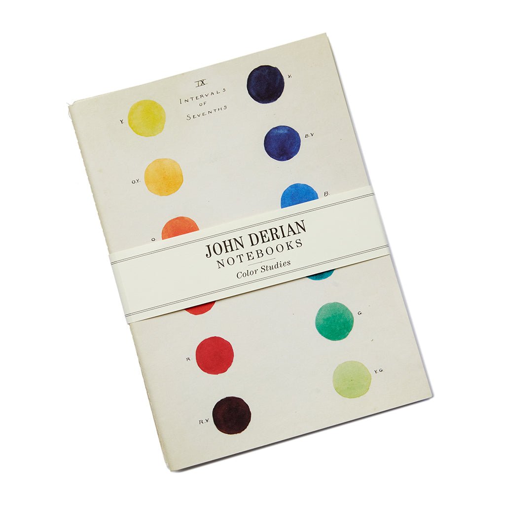 Set Of Three John Derian Notebooks - Colour Studies - Life of Riley