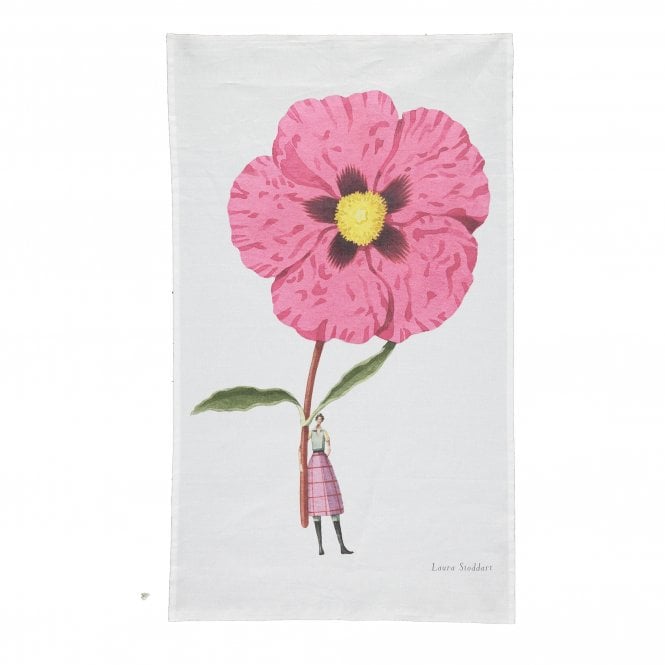 Tea Towel - In Bloom Cistus Design - Life of Riley