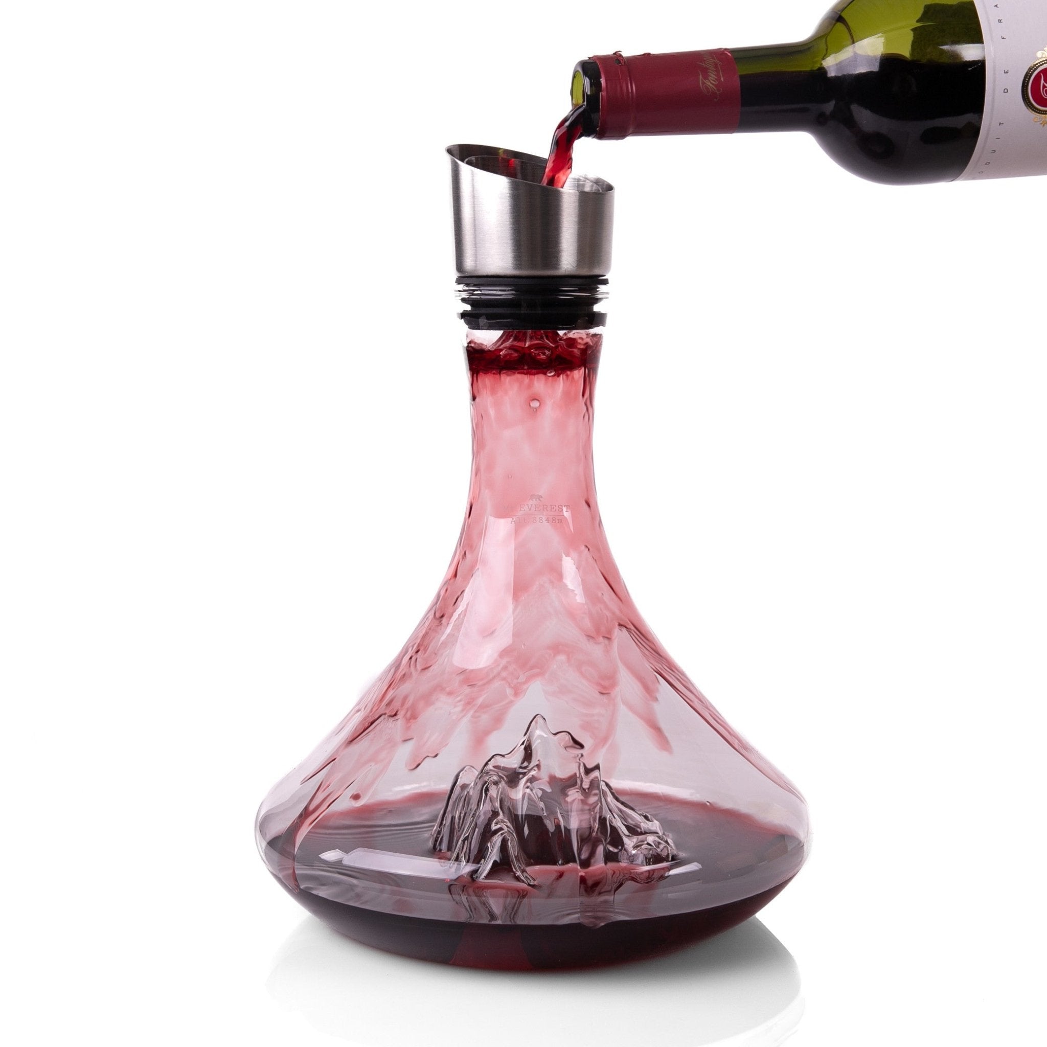 Topographic Wine Decanter - Mount Everest - Life of Riley