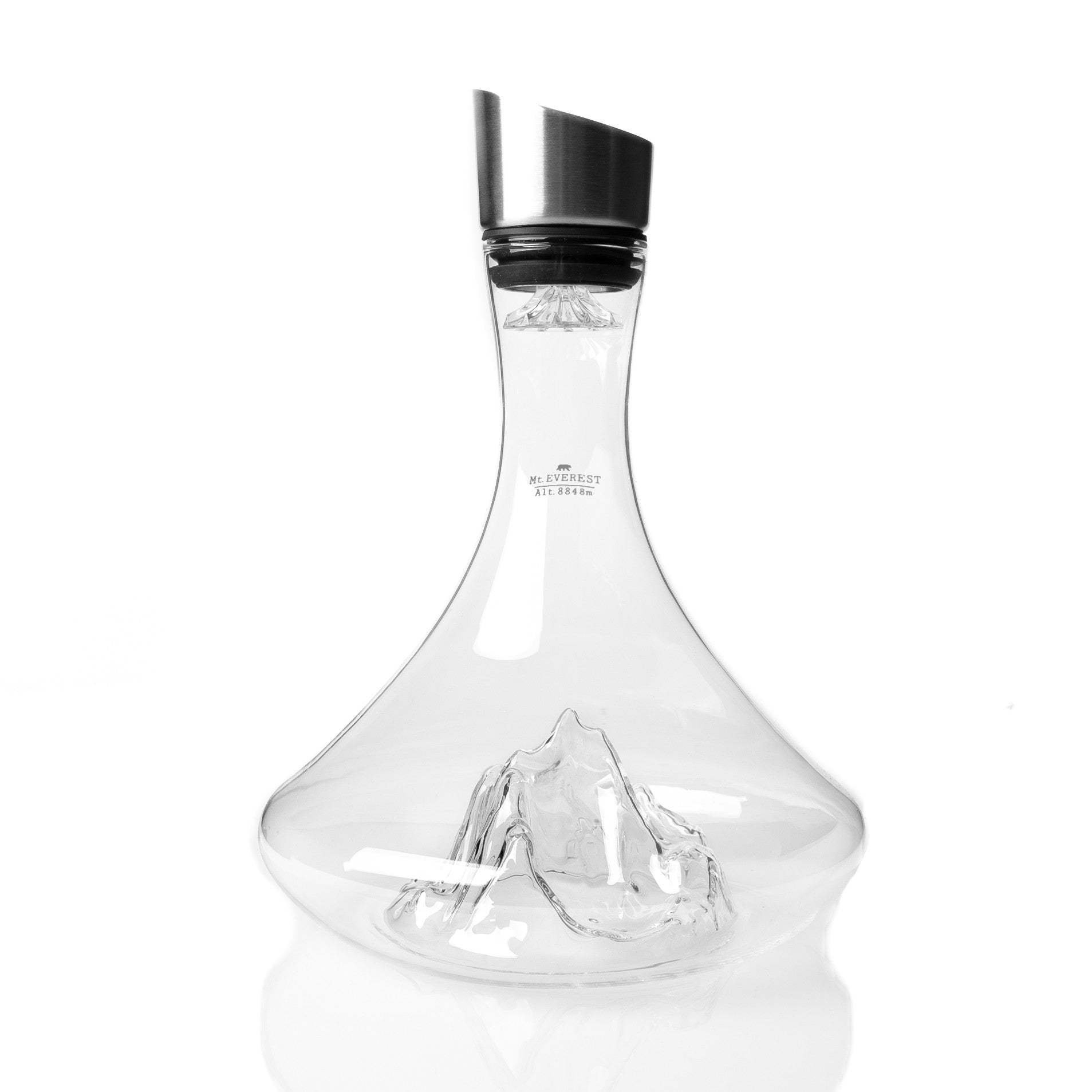 Topographic Wine Decanter - Mount Everest - Life of Riley