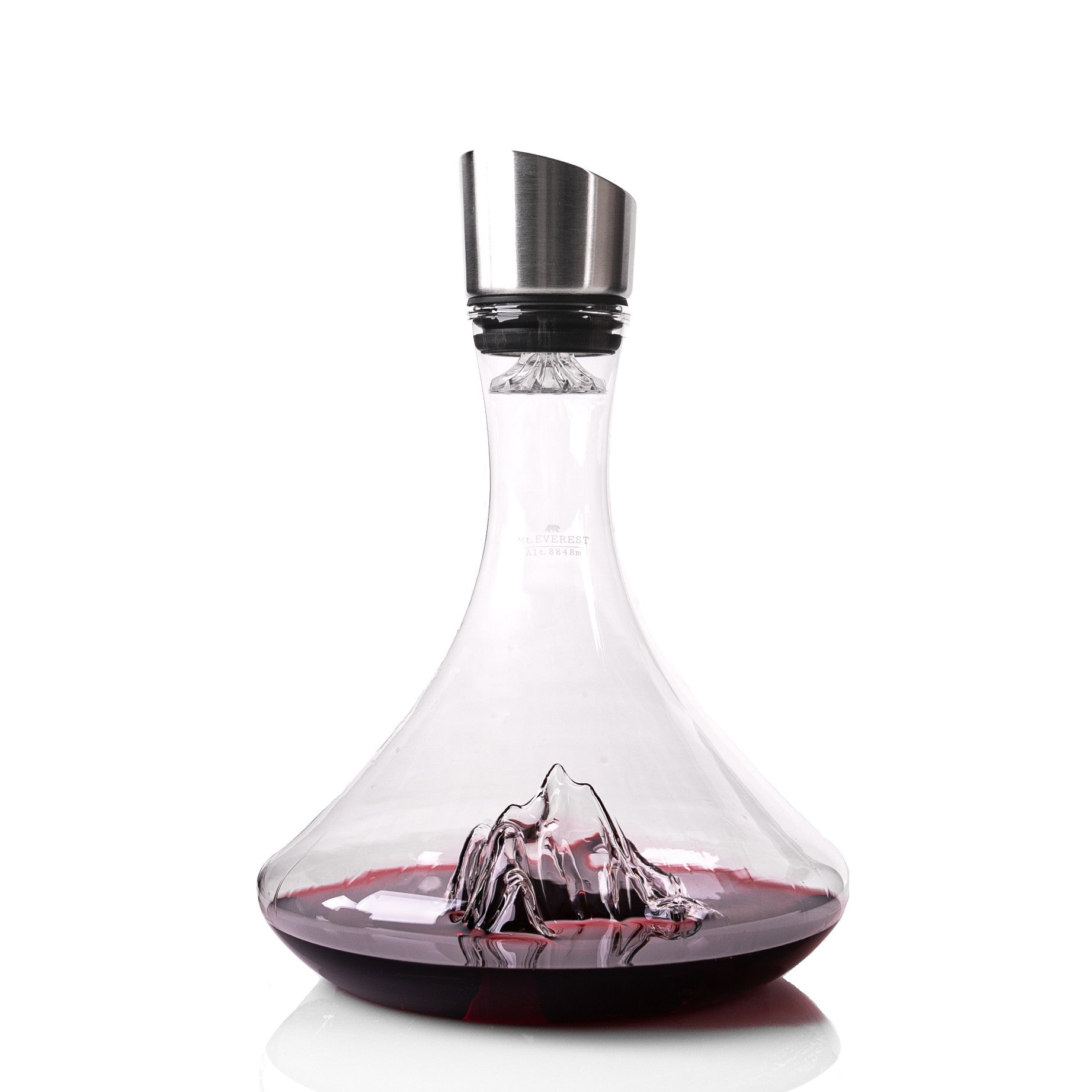 Topographic Wine Decanter - Mount Everest - Life of Riley
