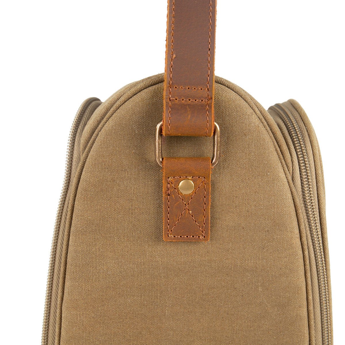 Waxed Canvas Insulated Bottle Bag & Glass Carrier - Life of Riley