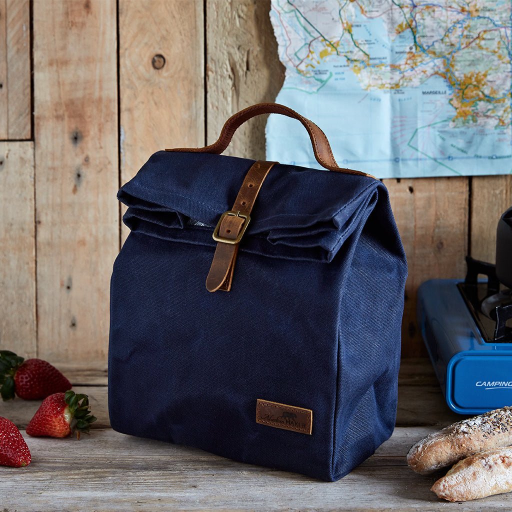 Waxed Canvas Lunch Bag - Life of Riley