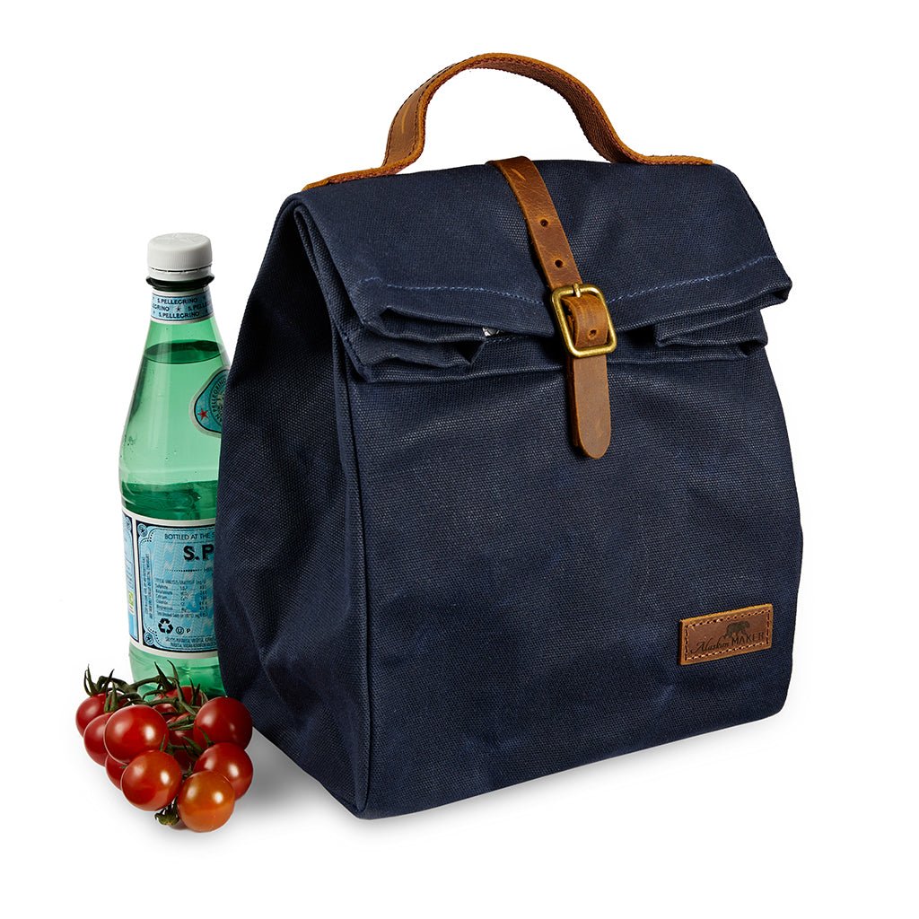 Waxed Canvas Lunch Bag - Life of Riley