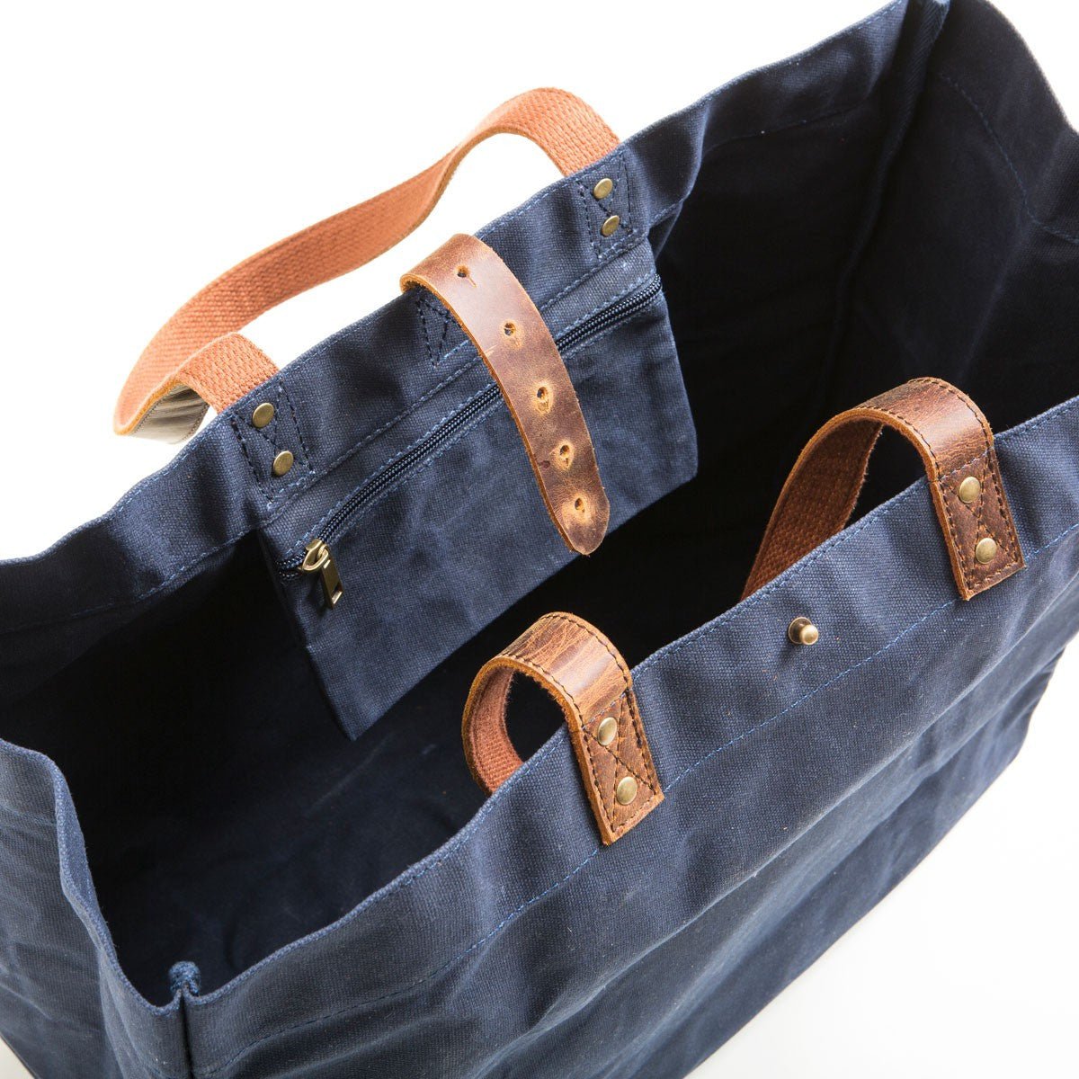 Waxed Canvas Tote Bag - Life of Riley