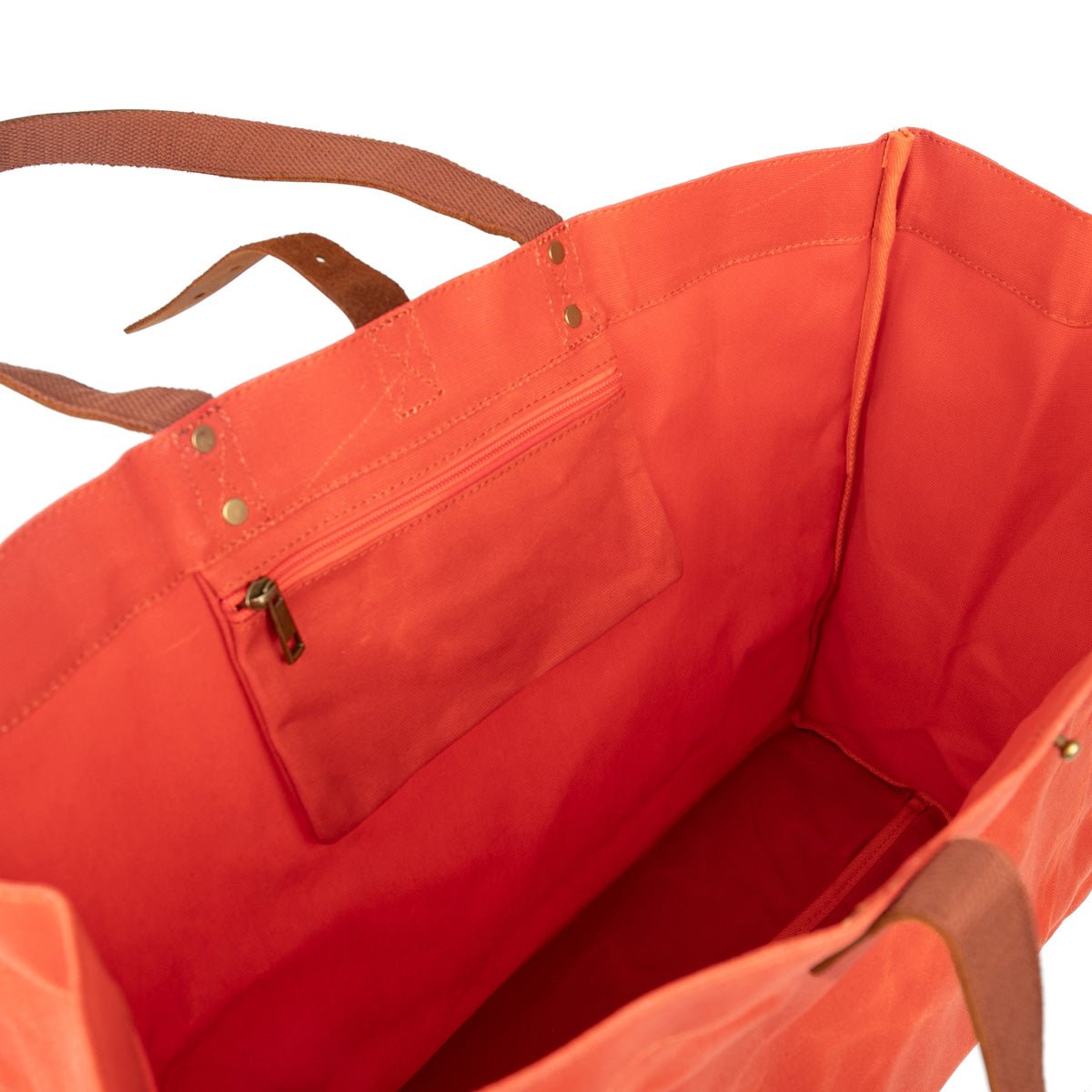 Waxed Canvas Tote Bag - Life of Riley