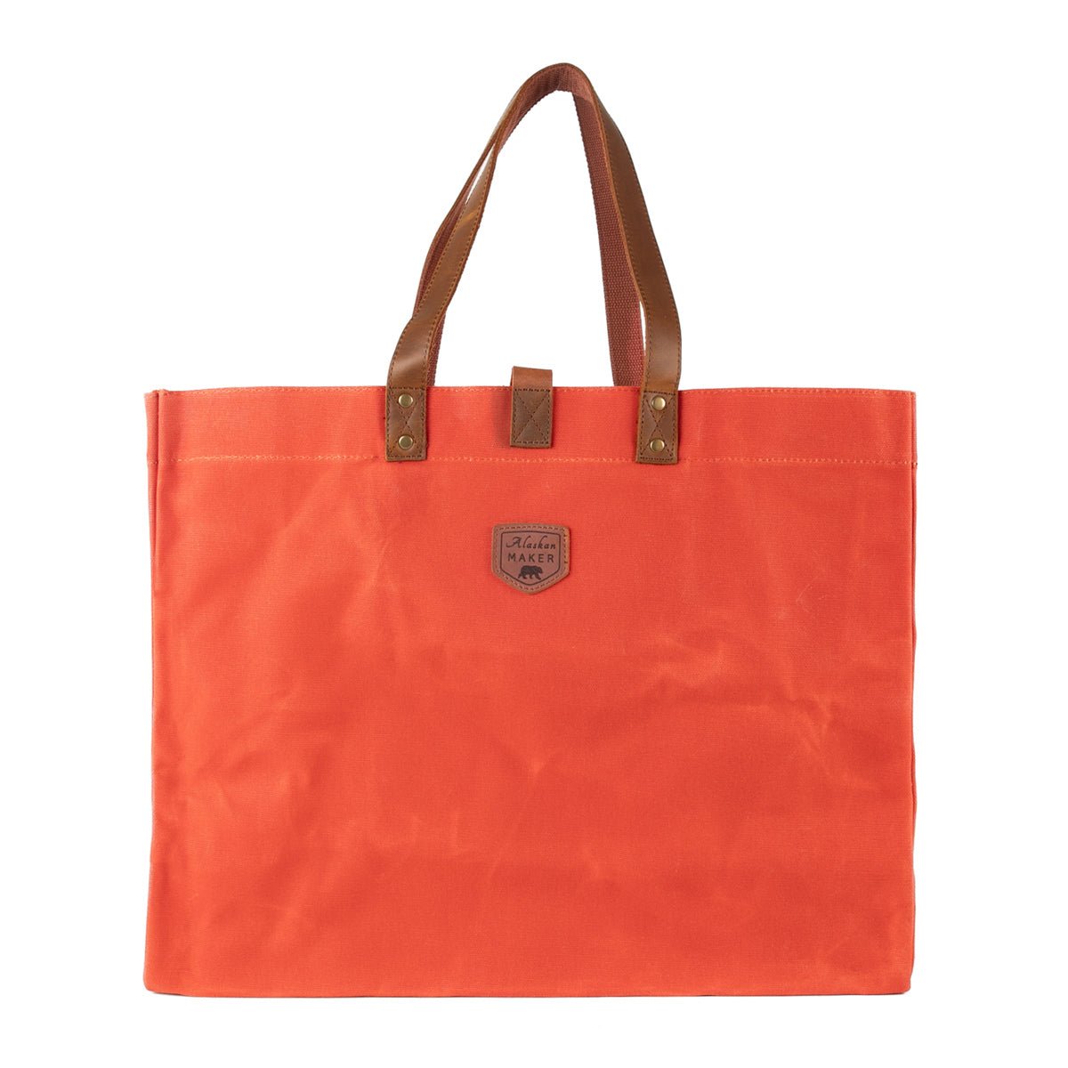 Waxed Canvas Tote Bag - Life of Riley