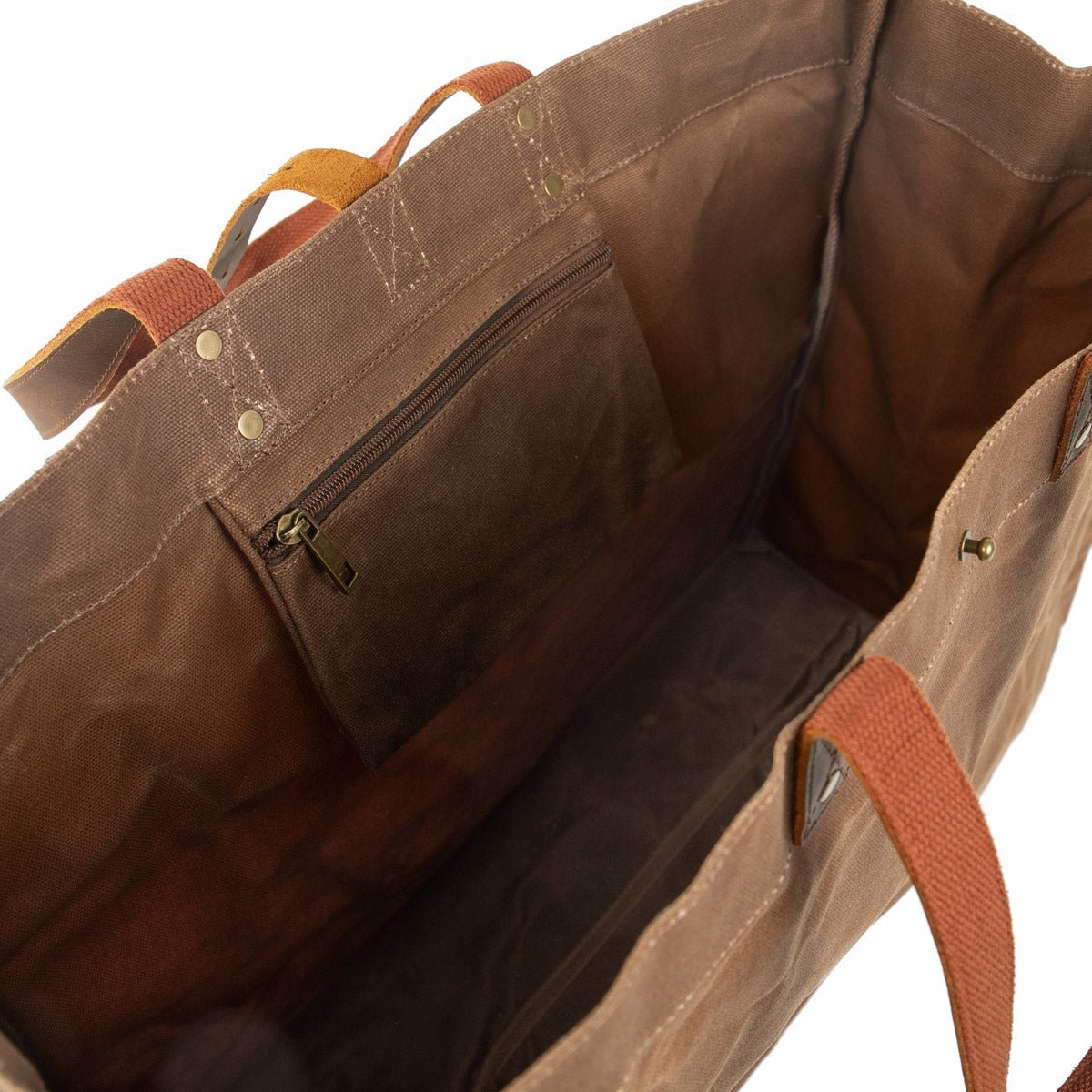 Waxed Canvas Tote Bag - Life of Riley