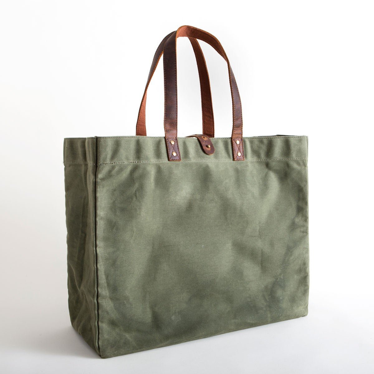 Waxed Canvas Tote Bag - Life of Riley