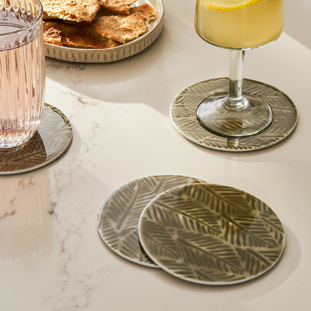 Coasters Moss Green