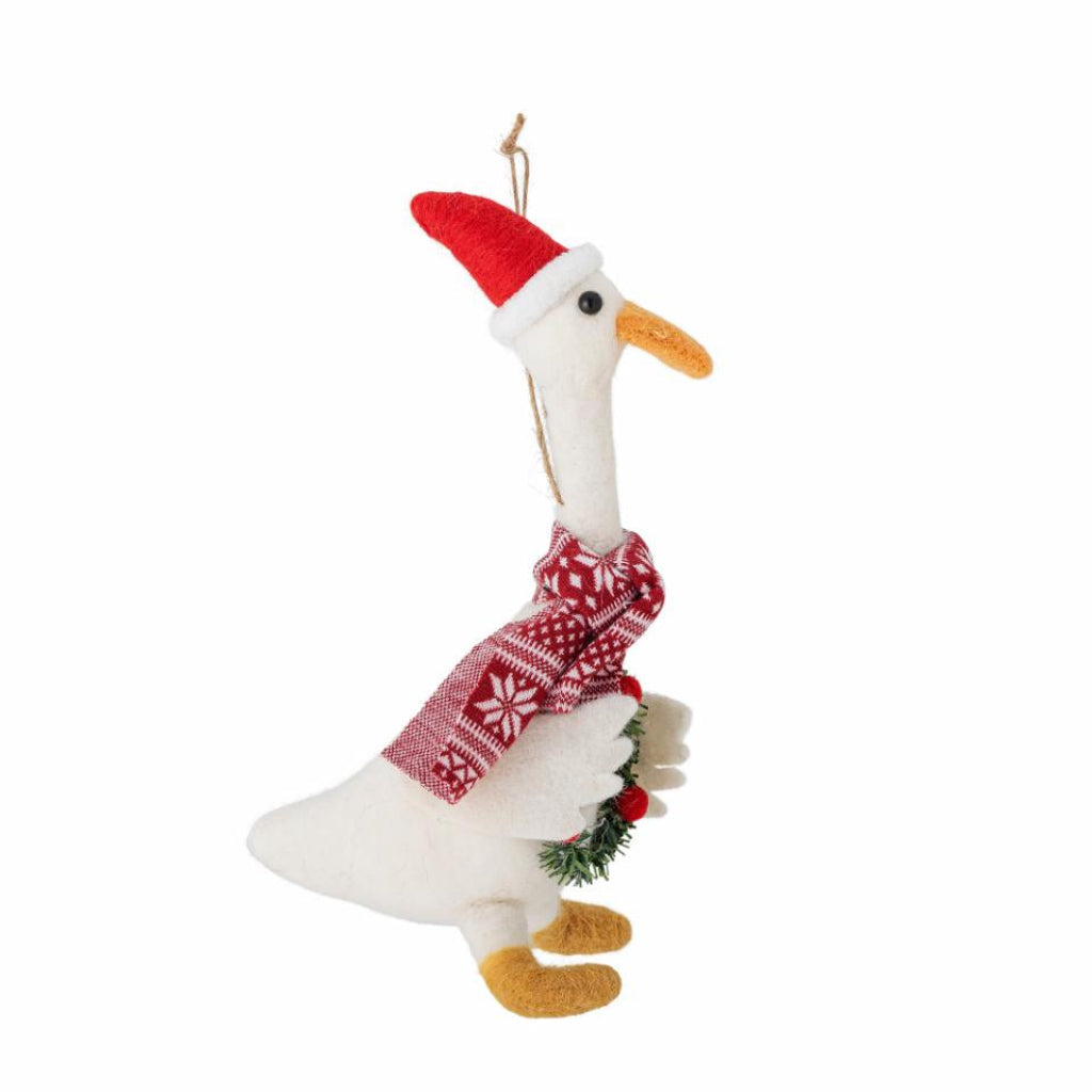 Christmas Goose Decoration