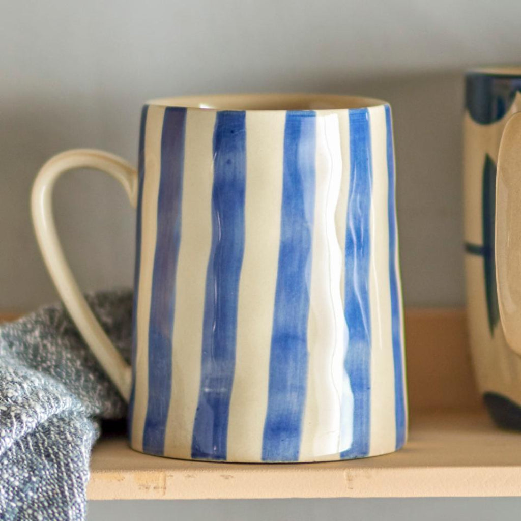 Begonia mug - blue