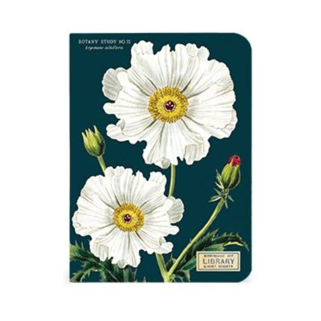 botany notebook - white flower