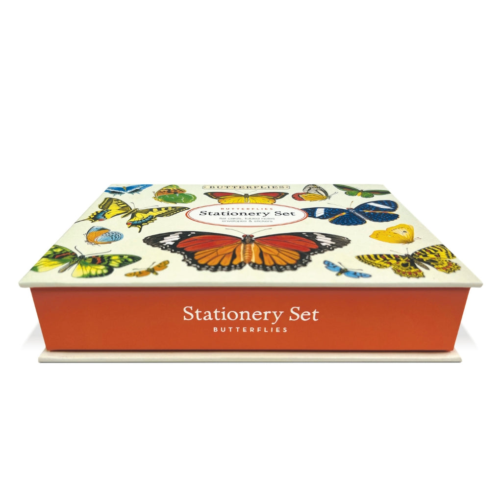 Butterfly stationery set