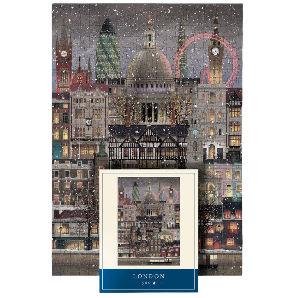 CHRISTMAS IN LONDON 500 PIECE  JIGSAW