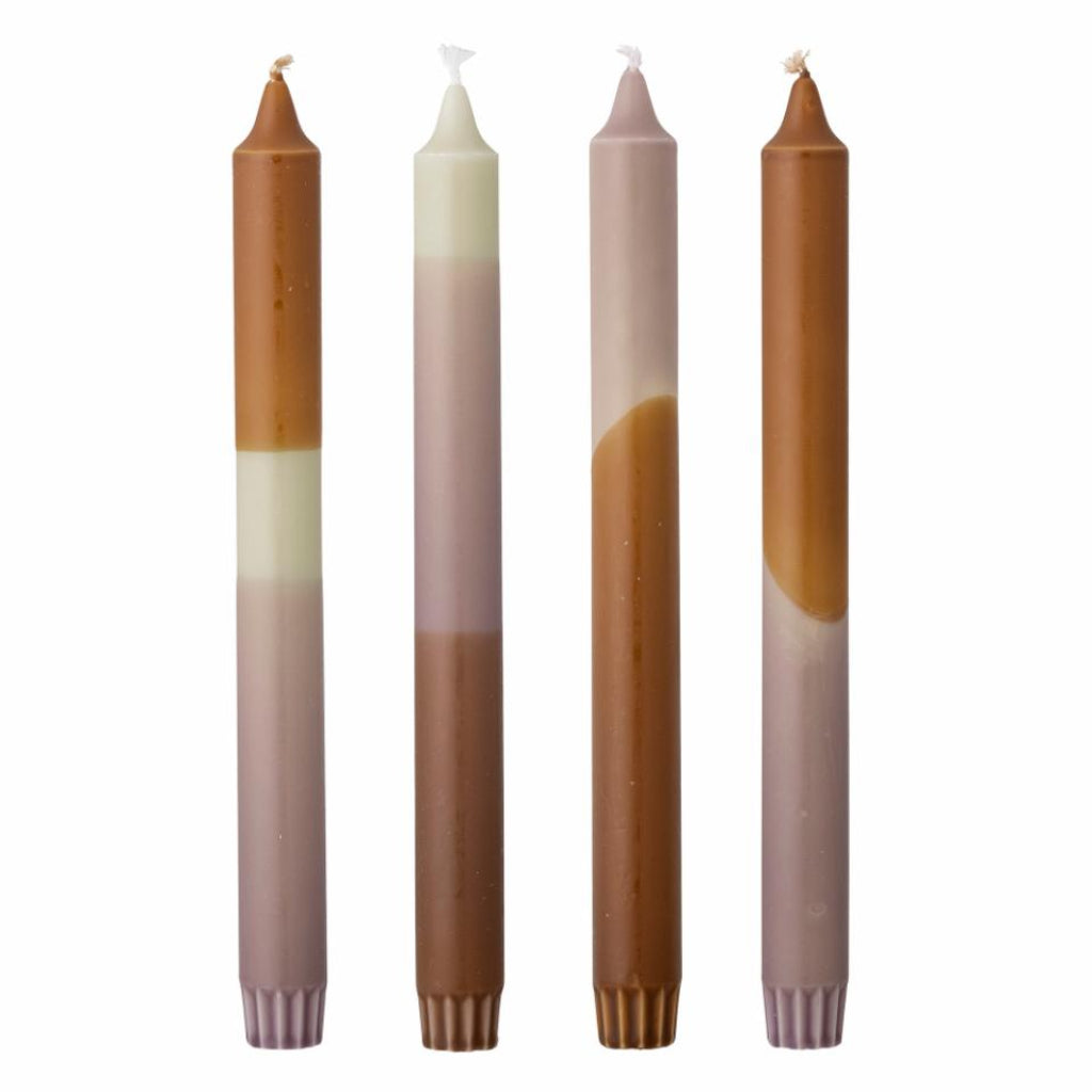 Candle - Dip Dye Purple