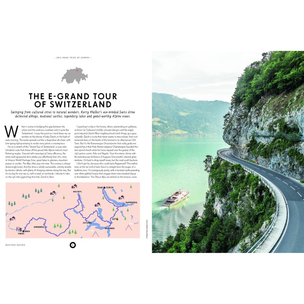 Epic Road Trip of Europe - The E-Grand Tour of Switzerland