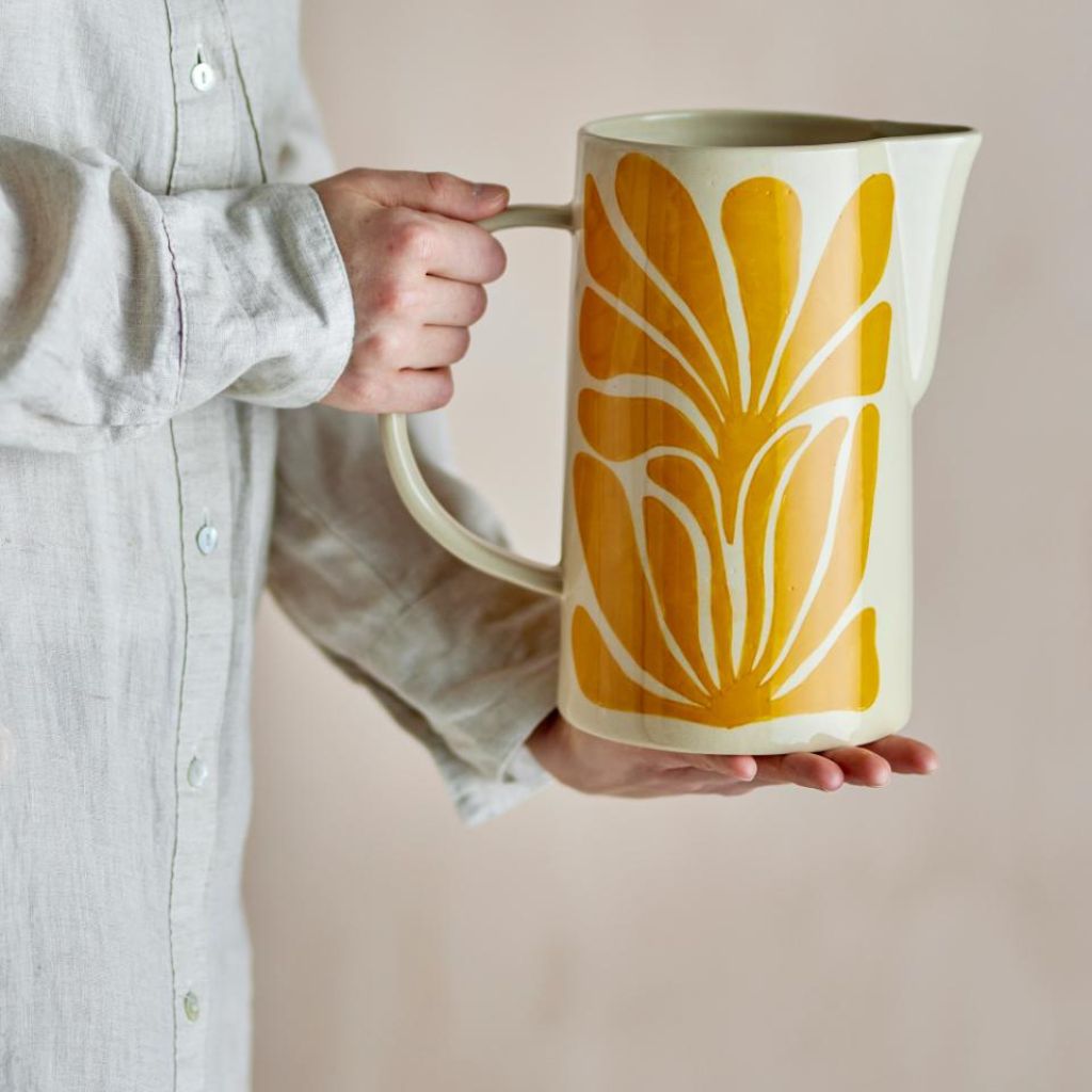 Yellow Fauni jug