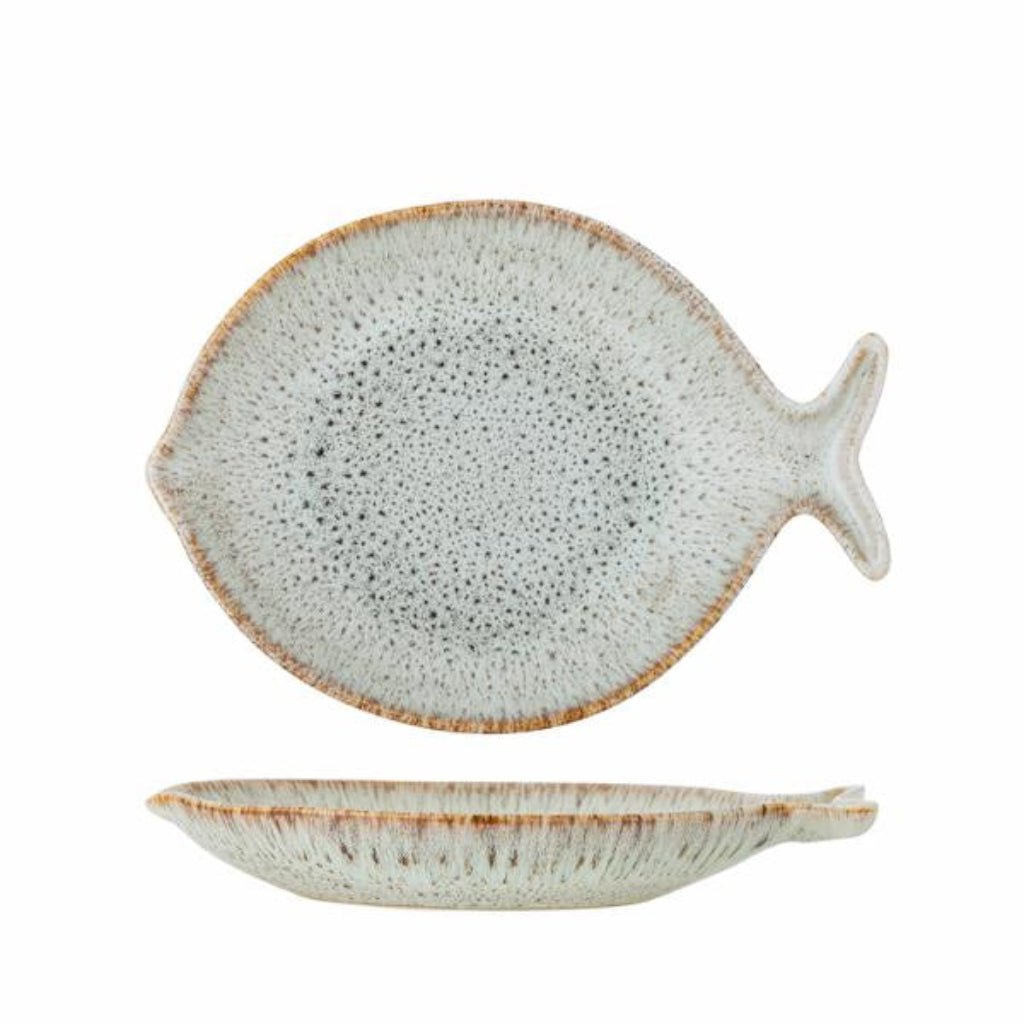 Fleur Plate on a white background